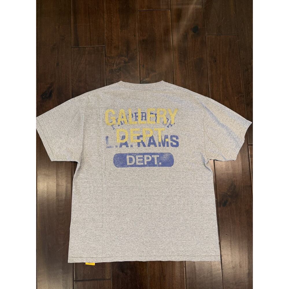 Gallery Dept x LA Rams Grey Tee